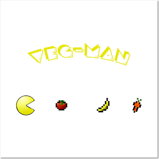 veg-man Posters and Art